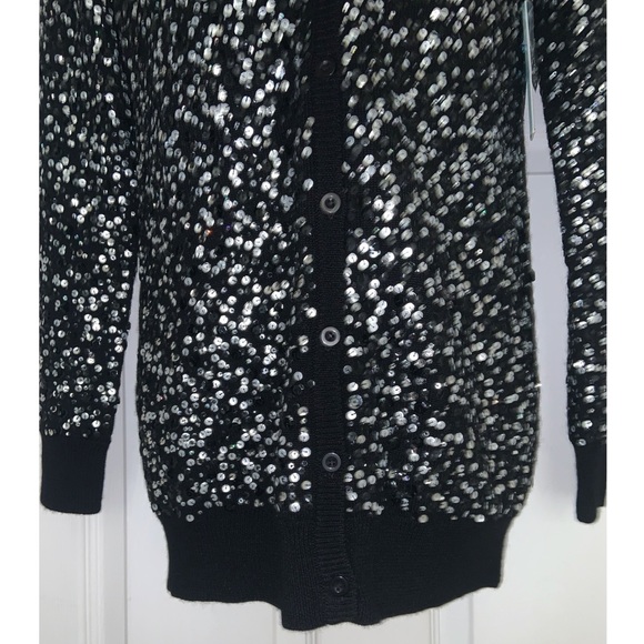 Alice & Olivia black grandpa cardigan sweater  –– NWT‼️ SALE - Picture 5 of 13